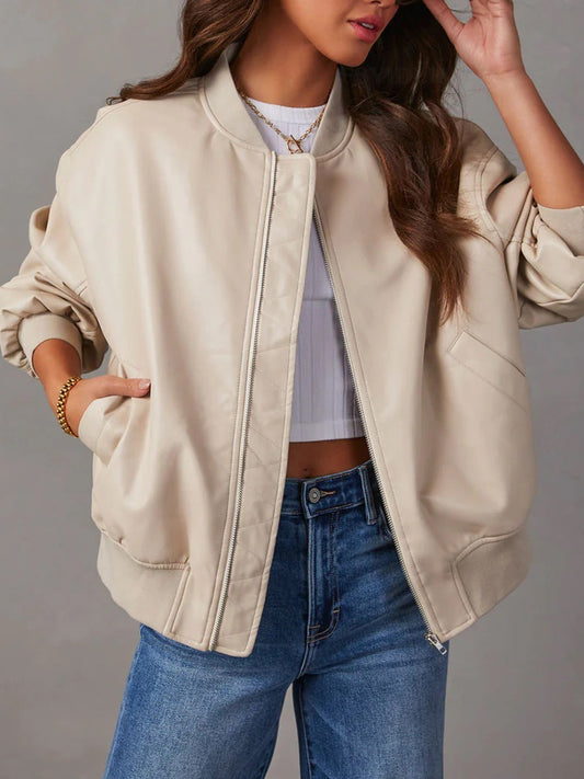 Zip Up Long Sleeve Jacket