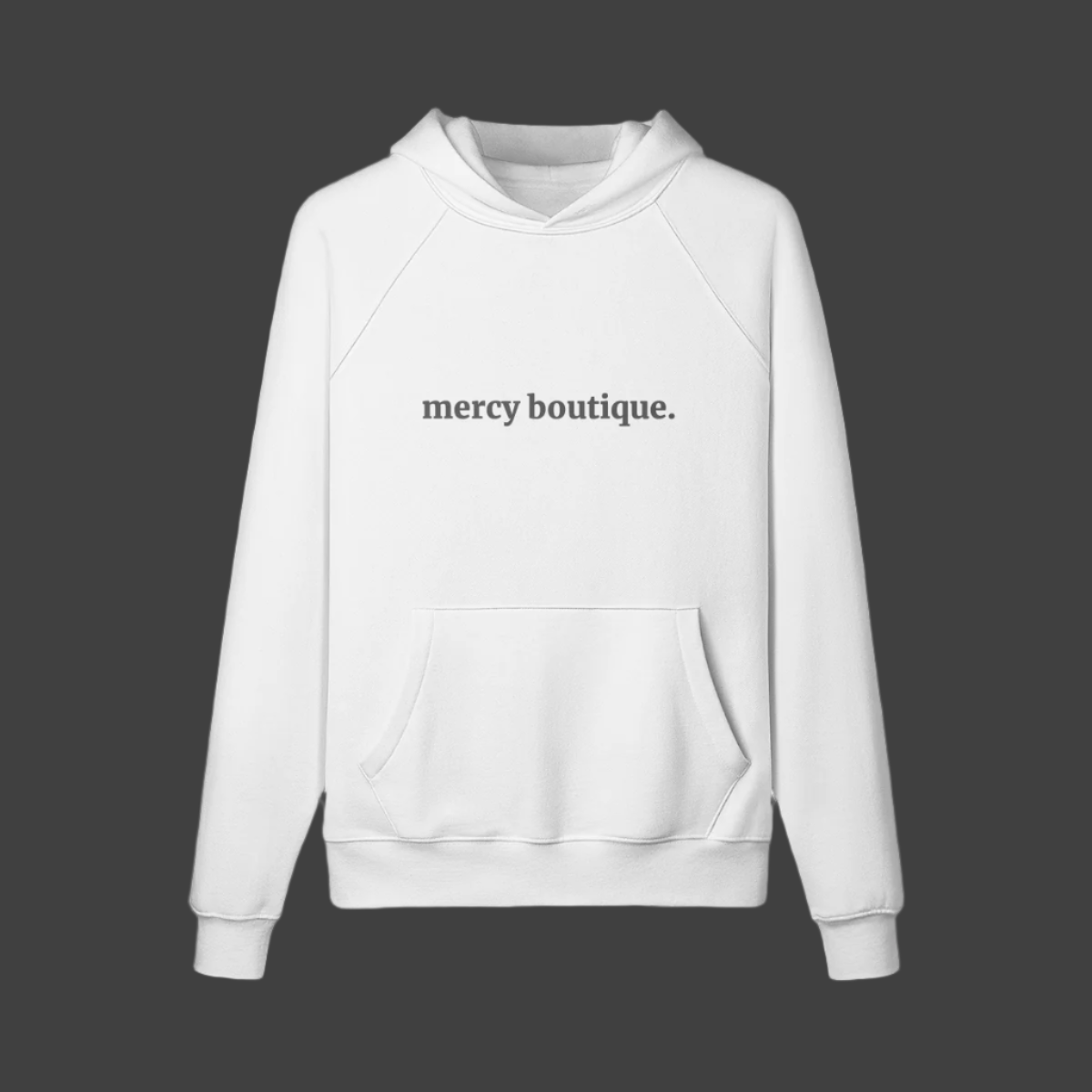 mercy boutique. brand hoodie