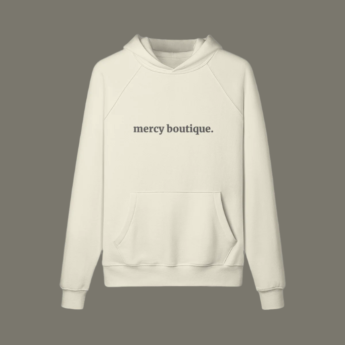 mercy boutique. brand hoodie